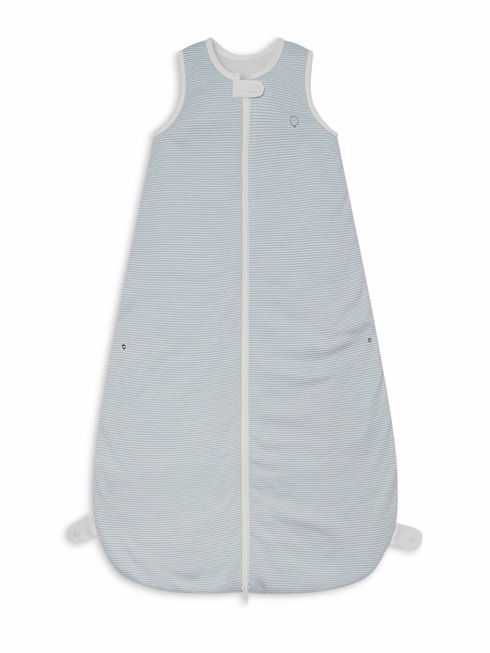 Baby Mori Sleep Blanket 1.5 Tog -blue and white striped